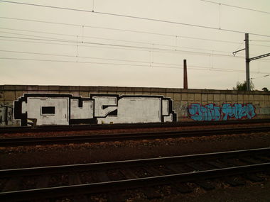 Graffiti Bombing in Trnava - Photo by DeadMachine78 (2012)