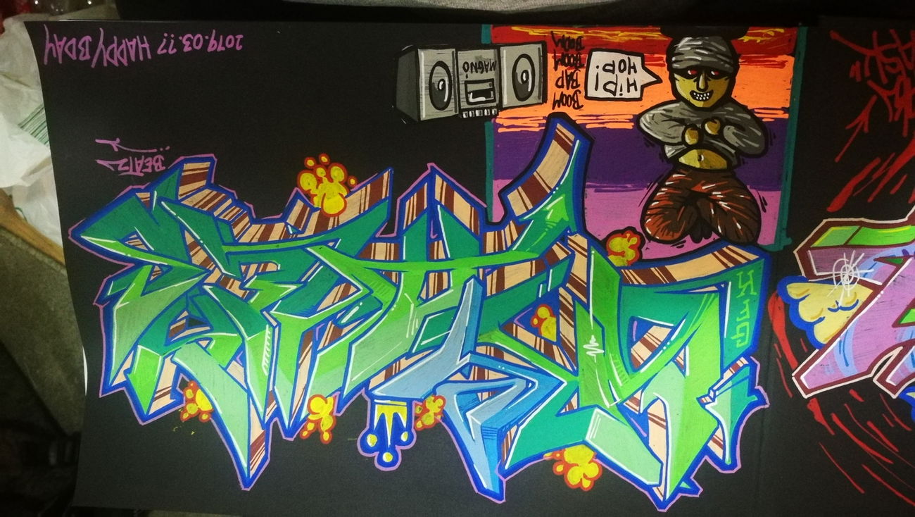 Graffiti Wall - Photo by Deakone