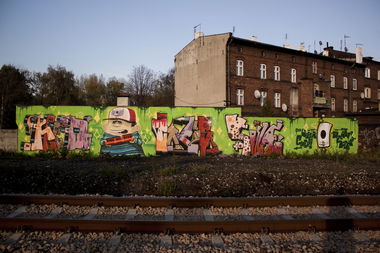 Graffiti Wall - Photo by DeanCFNTX - Keed, Dean, Cneis (2013)