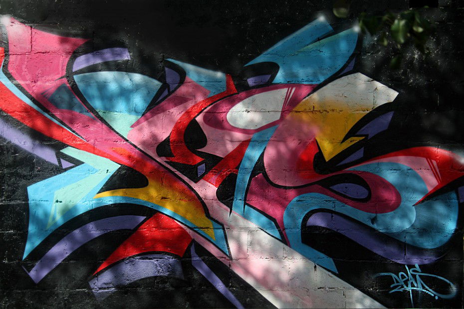 Graffiti Wall in Kyiv - Photo by Deas (2012)