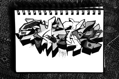 Graffiti Sketch - Photo by Deas - Deasone (2014)