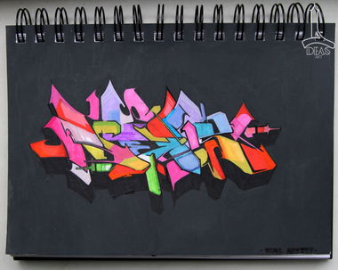 Graffiti Sketch - Photo by Deas - Deas (2013)