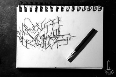 Graffiti Sketch - Photo by Deas - Deas (2014)