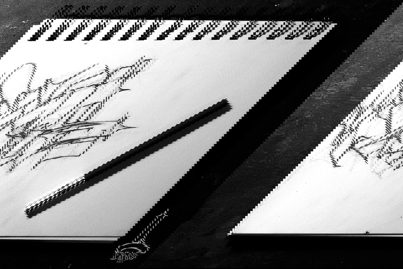 Graffiti Sketch - Photo by Deas - Deas (2014)