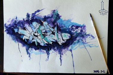 Graffiti Sketch - Photo by Deas - Deas (2013)