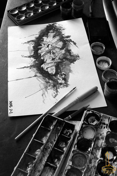 Graffiti Sketch - Photo by Deas - Deas (2013)