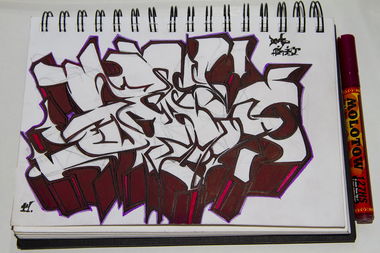 Graffiti Sketch - Photo by Deas - Deas (2014)