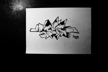 Graffiti Sketch - Photo by Deas - Deas, Art, Side (2015)
