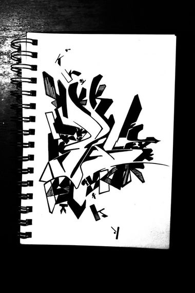 Graffiti Sketch - Photo by Deas - Deas, Art, Side (2014)