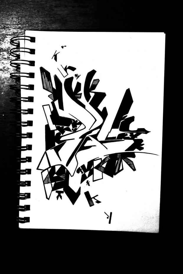 Graffiti Sketch - Photo by Deas - Deas, Art, Side (2014)
