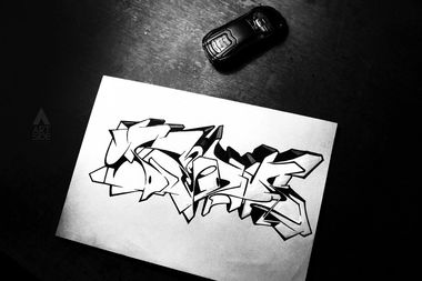 Graffiti Sketch - Photo by Deas - Deas, Art, Side (2014)