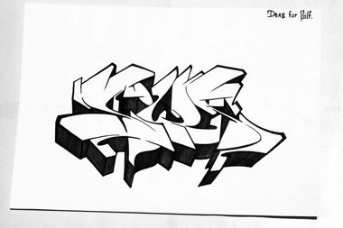 Graffiti Sketch - Photo by Deas - Deas, Art, Side (2015)