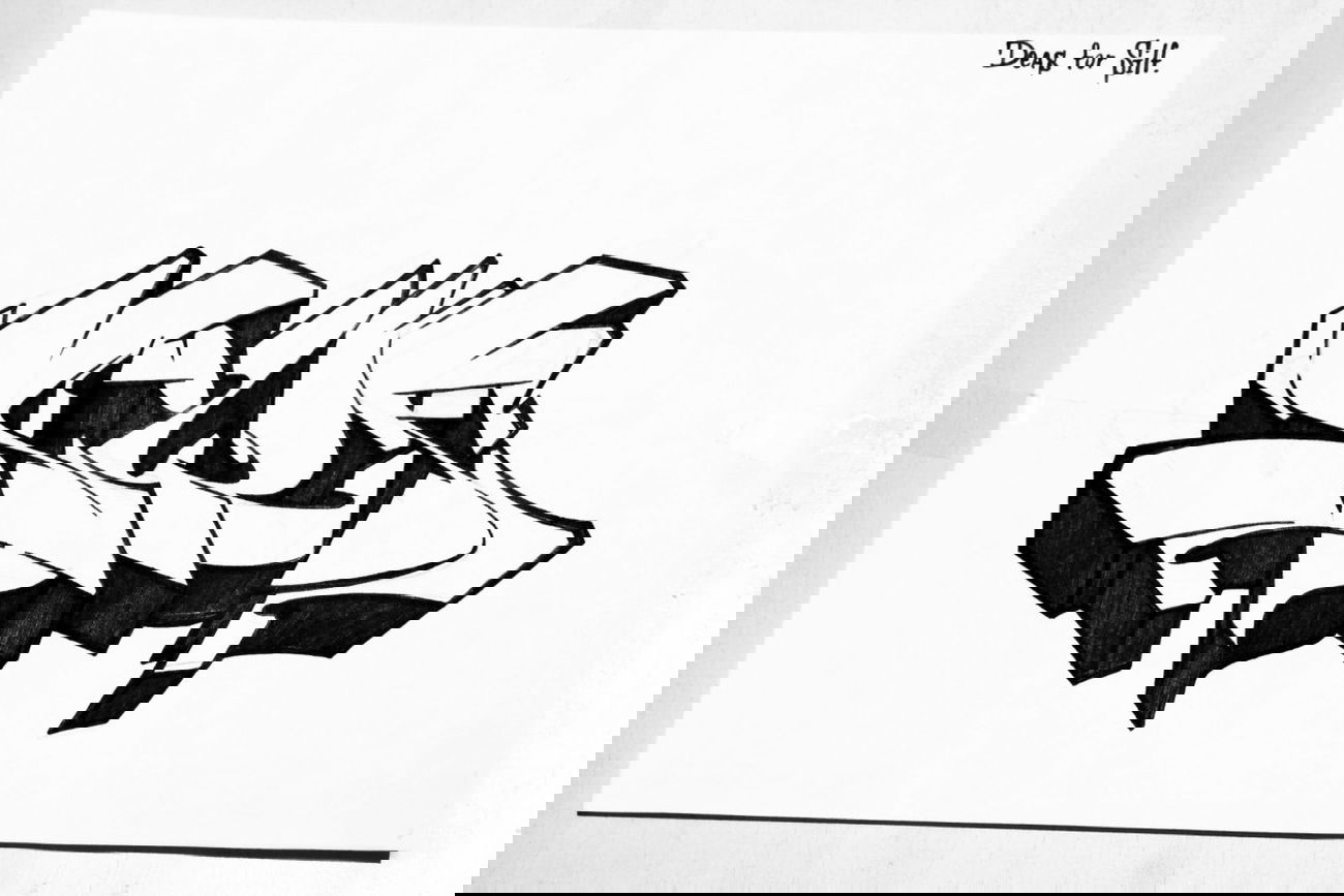 Graffiti Sketch - Photo by Deas - Deas, Art, Side (2015)