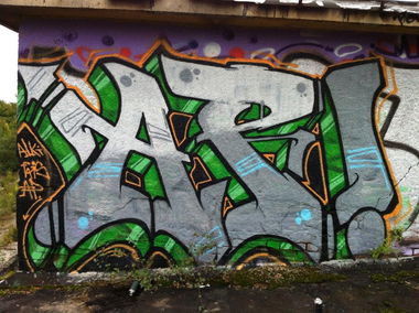 Graffiti Wall - Photo by Deebsn - Ap, Fais, Serum
