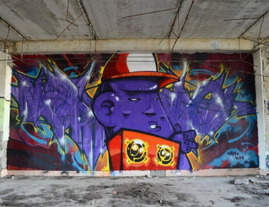 Graffiti Wall in Sumy - Photo by Def - Def