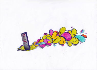 Graffiti Sketch - Photo by DeiZzZz