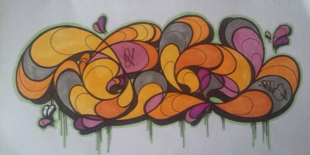 Graffiti Sketch - Photo by DeiZzZz