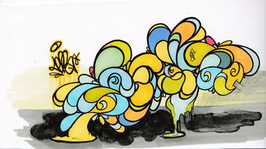 Graffiti Sketch - Photo by DeiZzZz
