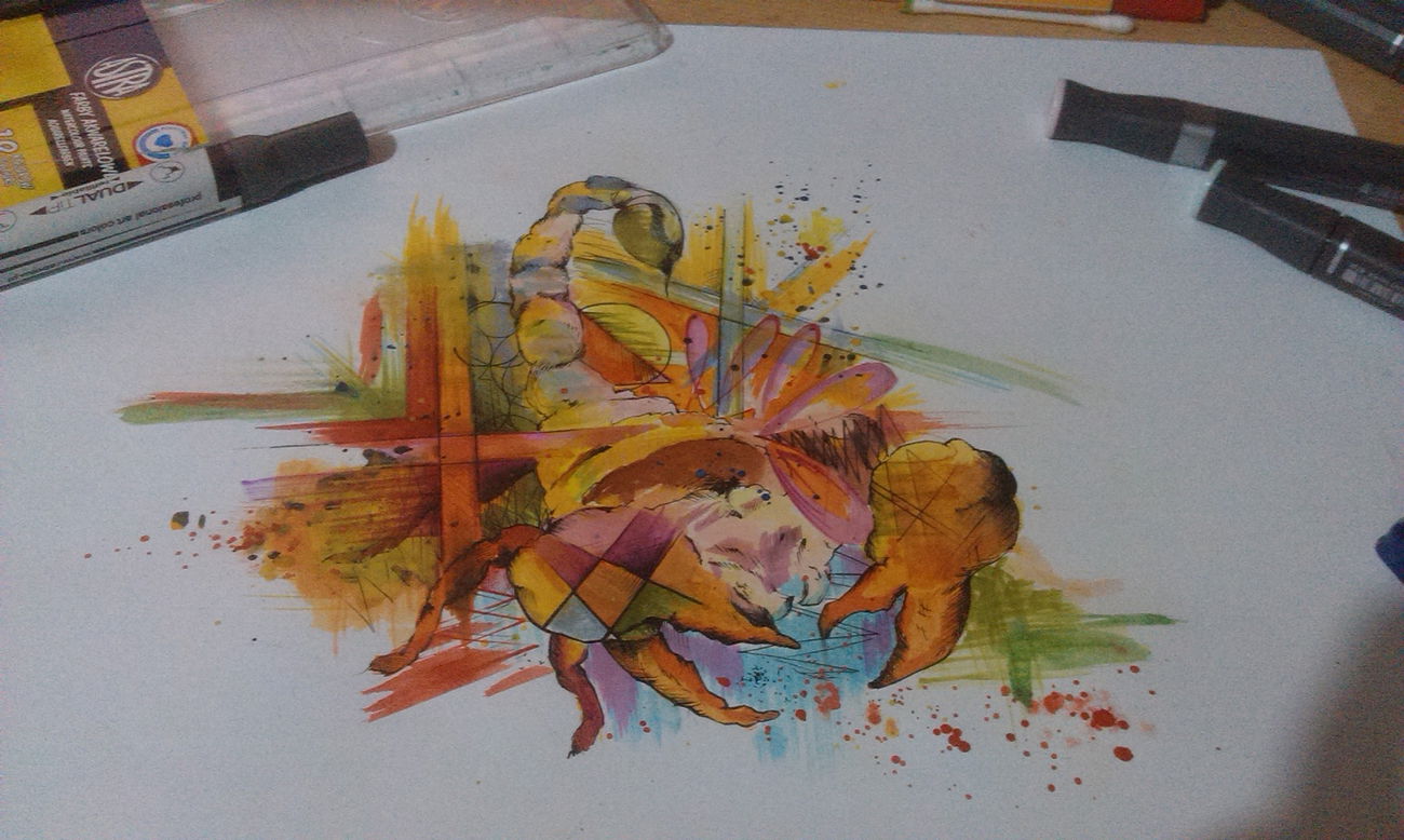 Graffiti Sketch - Photo by DeiZzZz