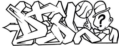 Graffiti Sketch in Kineshma - Photo by DeilOne - deil, boston, celtics