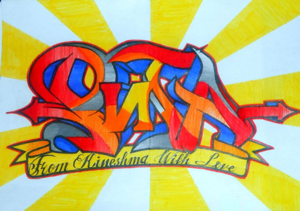 Graffiti Sketch in Kineshma - Photo by DeilOne - sketch, deil, kineshma