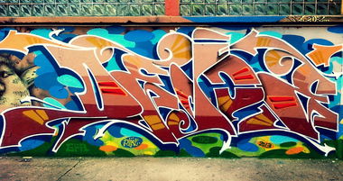 Graffiti Wall in Berlin - Photo by Dejoe - Dejoe, GFA, DC (2013)