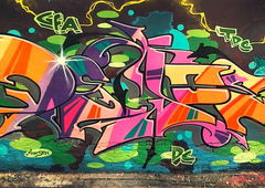 Graffiti Wall in Berlin - Photo by Dejoe - Dejoe, GFA, TDC (2013)