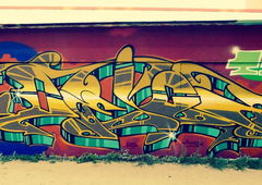 Graffiti Wall in Berlin - Photo by Dejoe - Dejoe, TDC, GFA (2013)