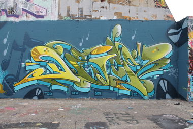 Graffiti Wall - Photo by Dejoe - Dejoe, GFA, TDC (2013)