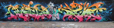 Graffiti Wall - Photo by Dejoe - dejoe, phet, orbit (2013)