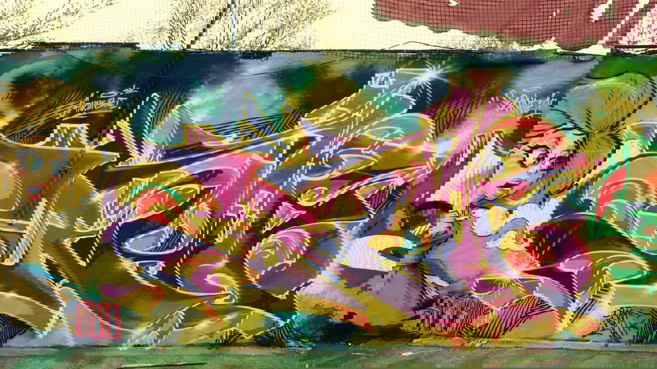 Graffiti Wall - Photo by Dejoe - dejoe, orbit, poet (2014)