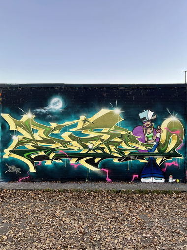 Graffiti Wall in Berlin - Photo by Dejoe - style (2025)