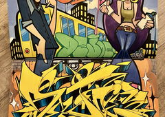 Graffiti Sketch in Berlin - Photo by Dejoe - blackbook, dejoe, b-boy (2025)