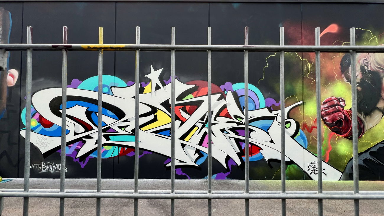 Graffiti Wall in Berlin - Photo by Dejoe - dejoe, moabit21 (2024)
