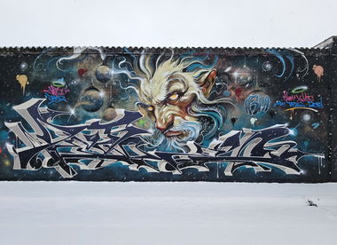 Graffiti Wall in Berlin - Photo by Dejoe - dejoe, cors, 90stapes (2025)