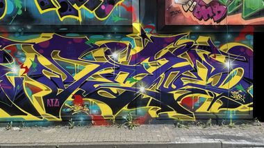 Graffiti Wall in Wilhelmshaven - Photo by Dejoe - dejoe, ontherun, rtz (2025)