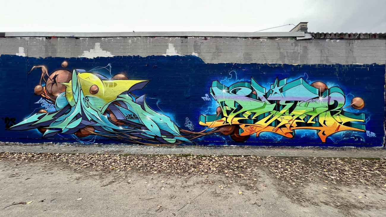 Graffiti Wall in Berlin - Photo by Dejoe - dejoe, jero (2023)