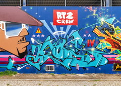 Graffiti Wall in Berlin - Photo by Dejoe - dejoe, phos4, samk (2026)