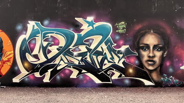 Graffiti Wall in Bochum - Photo by Dejoe - dejoe, nizz, bochum (2026)