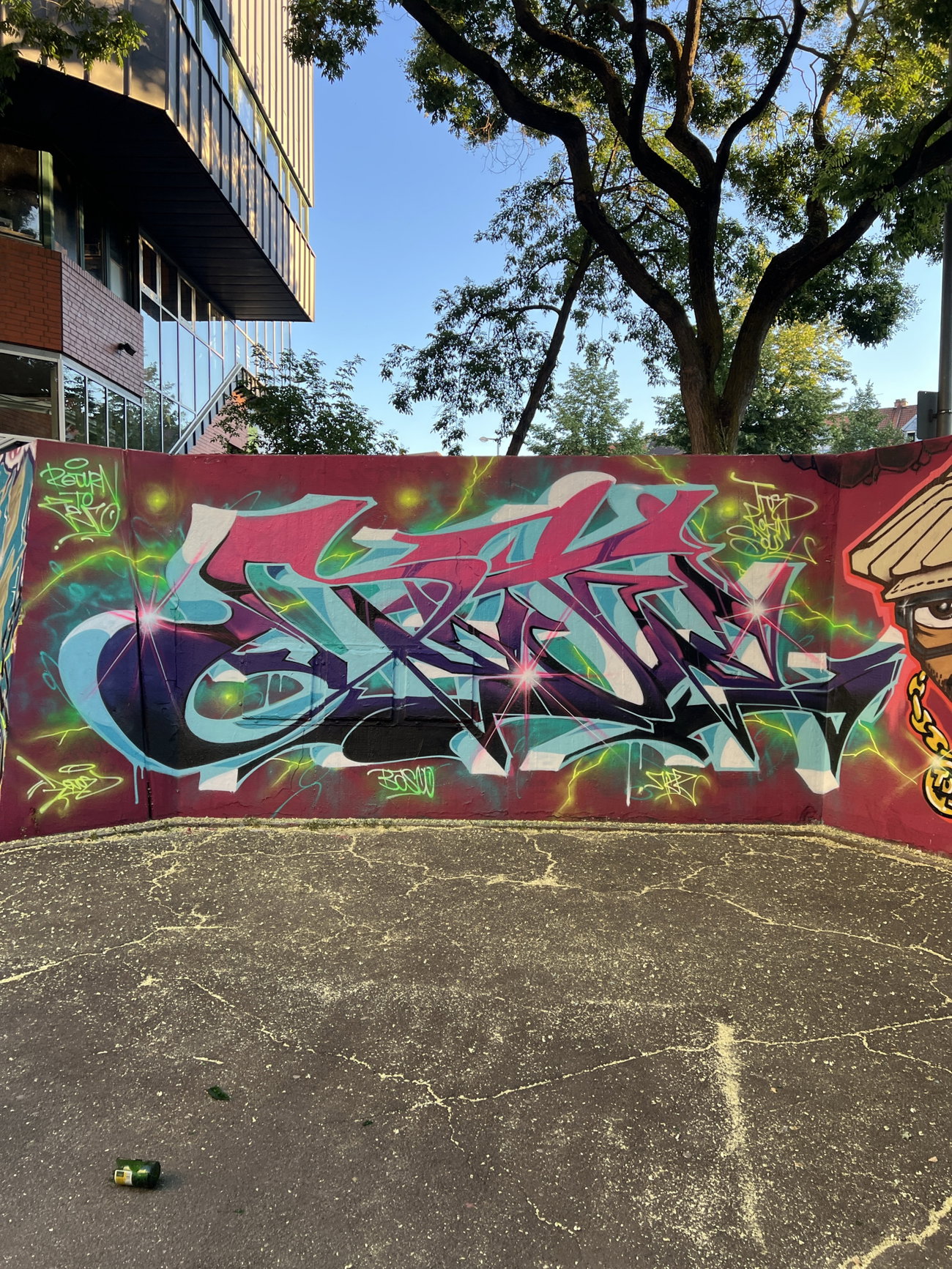 Graffiti Wall in Mannheim - Photo by Dejoe - dejoe, tds, dc (2026)
