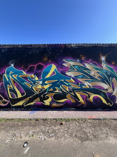 Graffiti Wall in Berlin - Photo by Dejoe (2026)