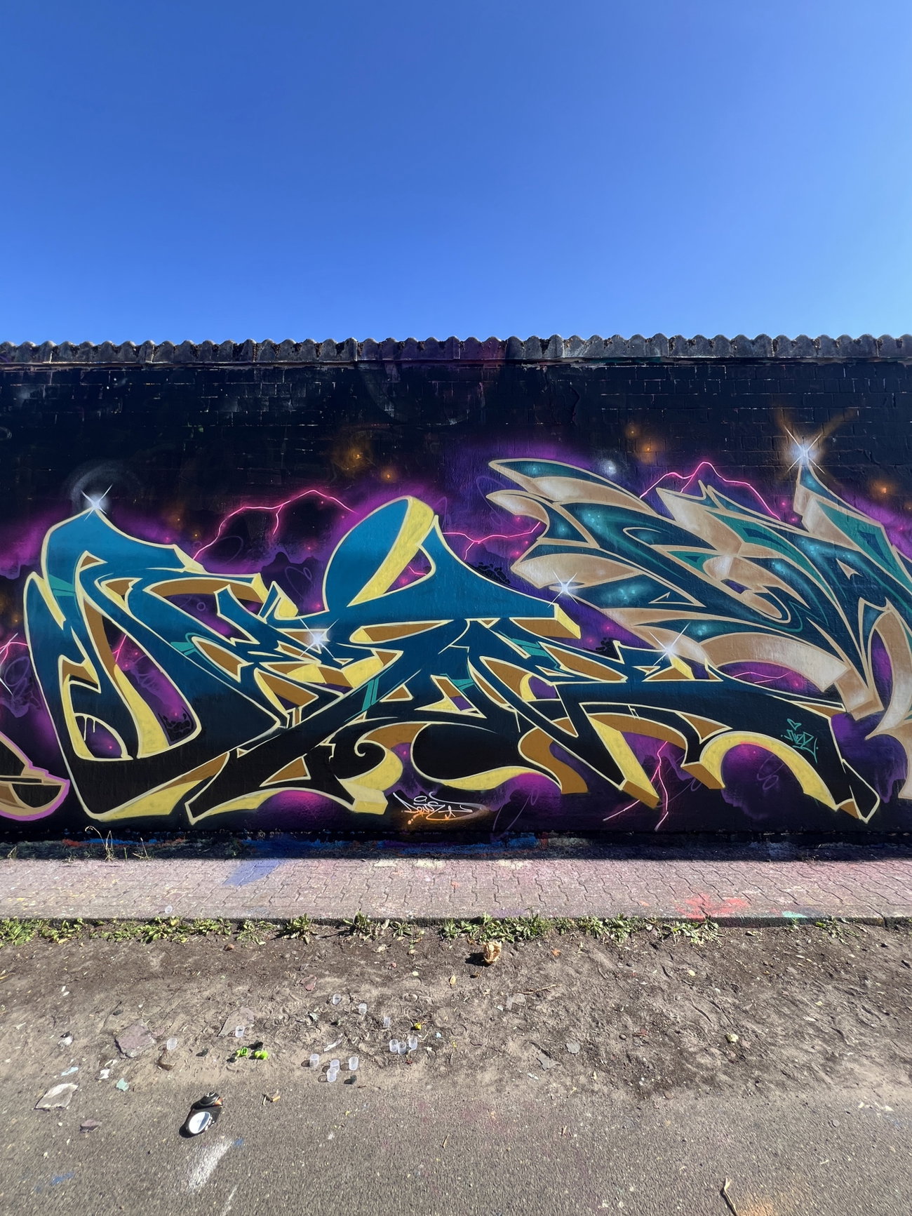 Graffiti Wall in Berlin - Photo by Dejoe (2026)