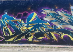 Graffiti Wall in Berlin - Photo by Dejoe - dejoe, wave9, damone (2026)