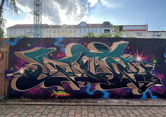 Graffiti Wall in Berlin - Photo by Dejoe - dejoe, rtz, tds (2026)