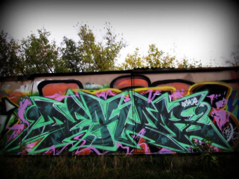 Graffiti Wall in moscow - Photo by Dekor - dekor (2012)