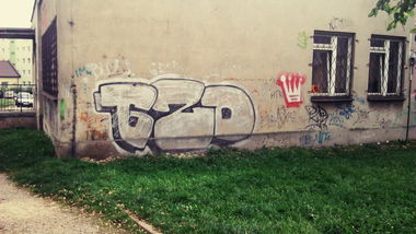 Graffiti Wall in Kielce - Photo by DeleterGraffiti - GZD, CK