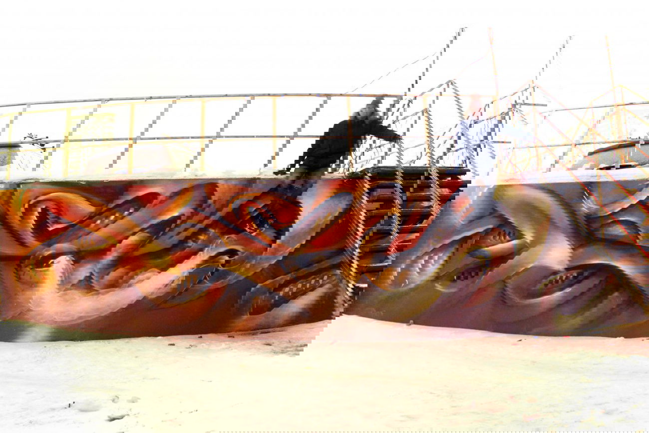 Graffiti Wall - Photo by Dem1 - dem51