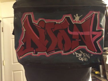 Graffiti Sketch in Modesto - Photo by DemonOner - DemonOner (2014)