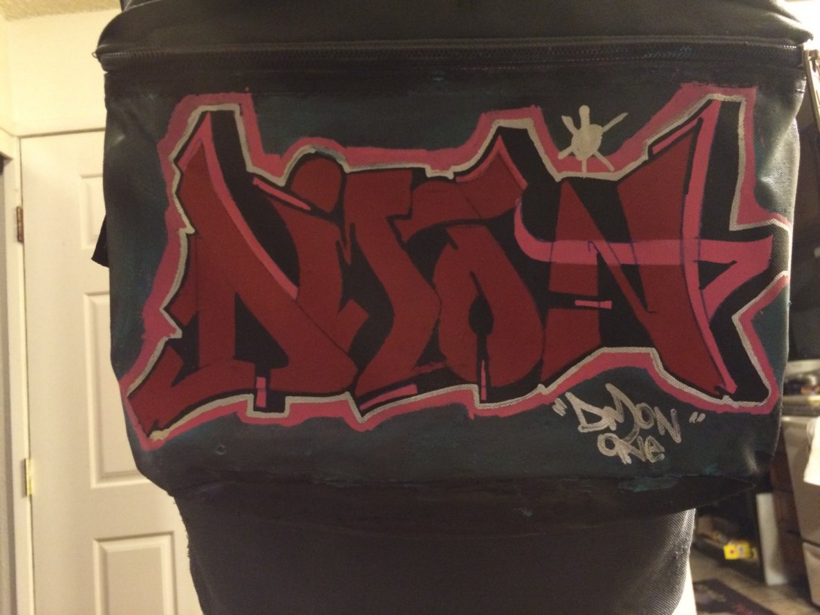 Graffiti Sketch in Modesto - Photo by DemonOner - DemonOner (2014)