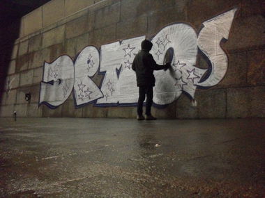 Graffiti Bombing - Photo by Demonov - demo